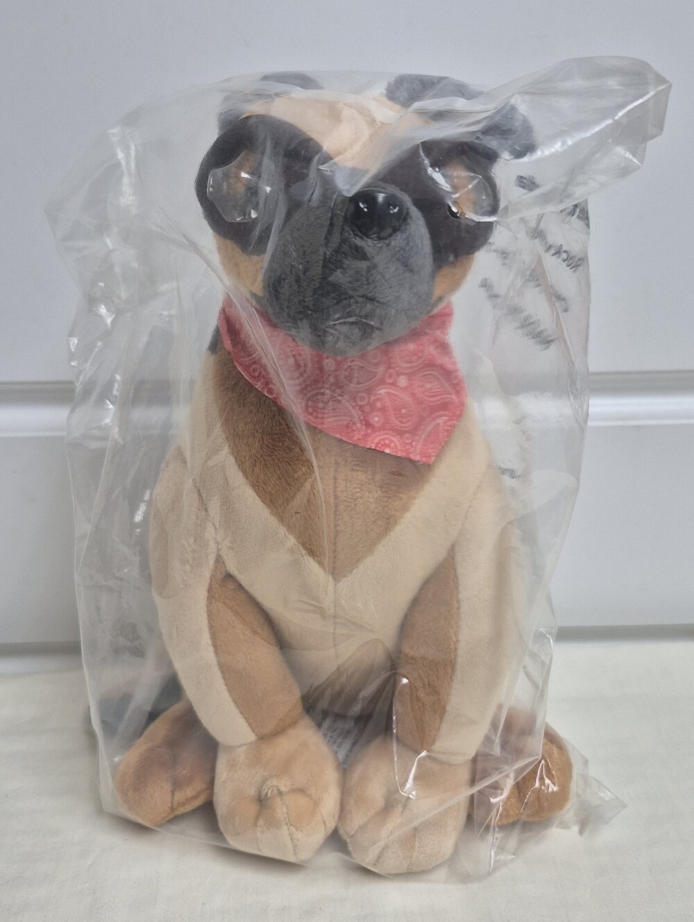 Fallout 4 Dogmeat 10" Stuff Animal Plush Goggles Bethesda Dog NEW